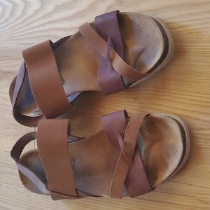 Plakton Leather Sandals